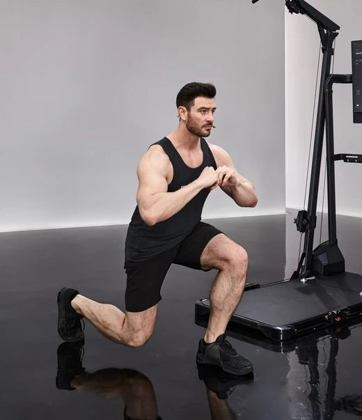 Quarter Squat to Reverse Lunge